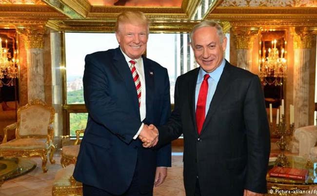 ترامپ: اگر پیروز شود بیت المقدس را به عنوان پایتخت اسرائیل به رسمیت خواهد شناخت